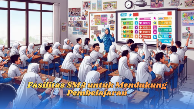 fasilitas sekolah menengah atas